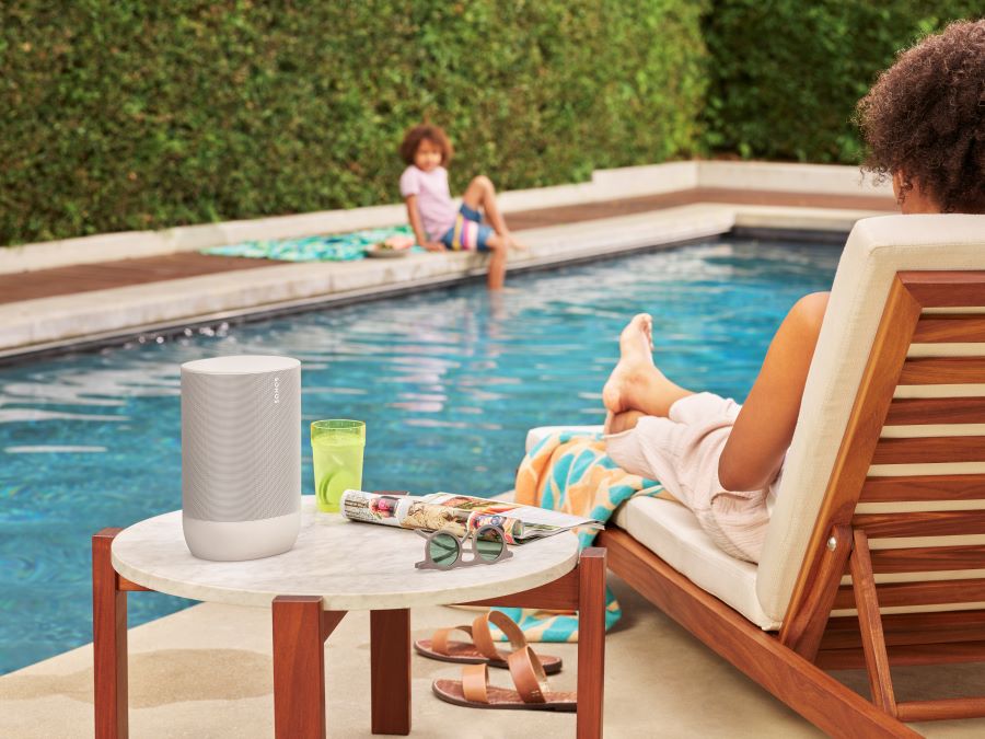 Enjoy the Rich, Detailed Sound of Sonos in Your Outdoor Areas